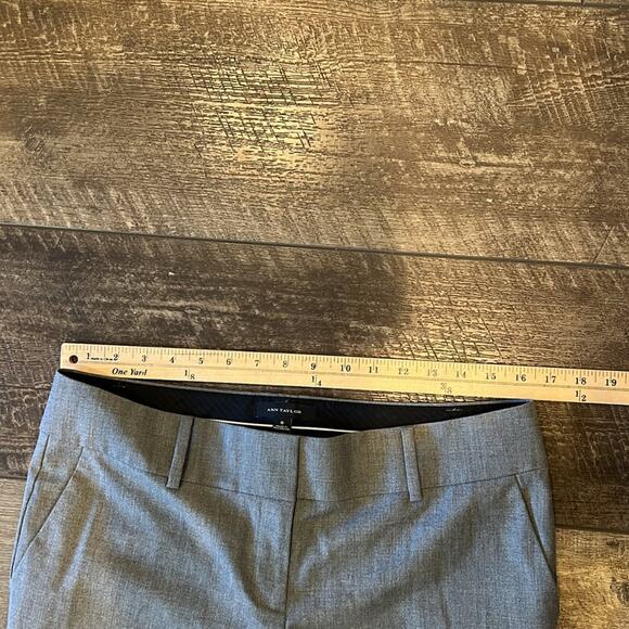 Ann Taylor Women's Mid Rise Bootcut Dress Pant Gray Size 8 - Picture 3 of 8